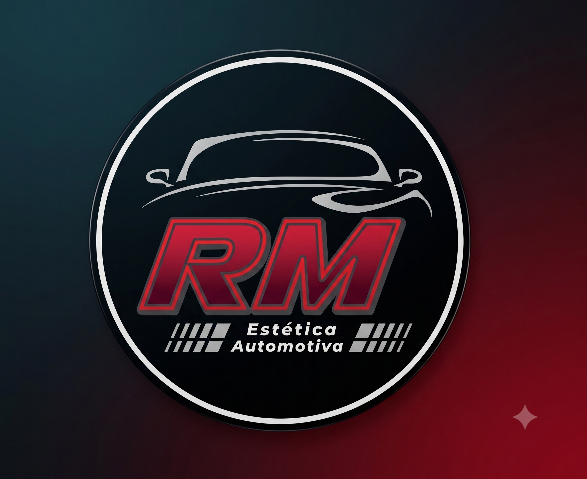 Logo RM Estética Automotiva